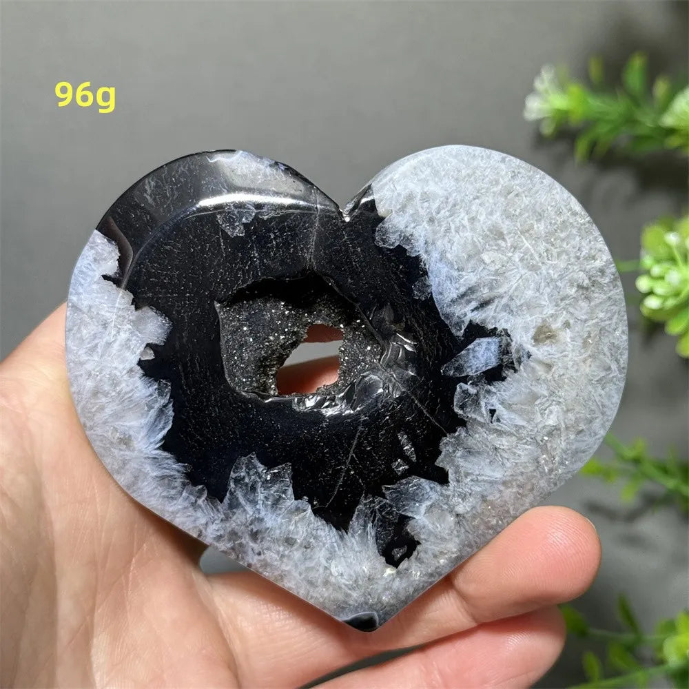 Black Agate Geode