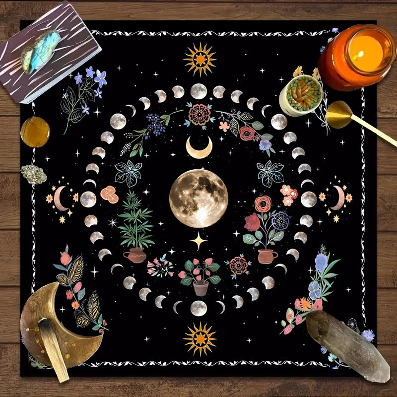 Moonlight Flower Altar Cloth