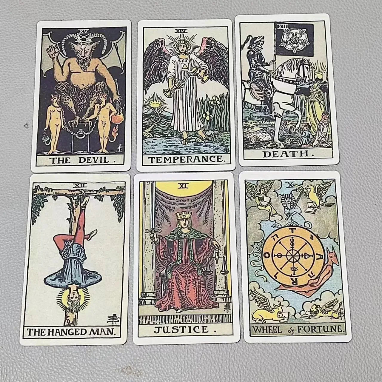 The Classic Tarot 78 Cards with Guidebook for Beginners