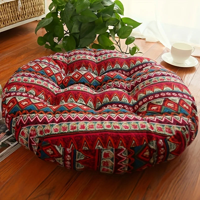 Patterned Meditation Pillow