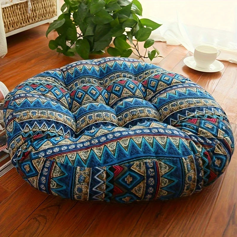 Patterned Meditation Pillow