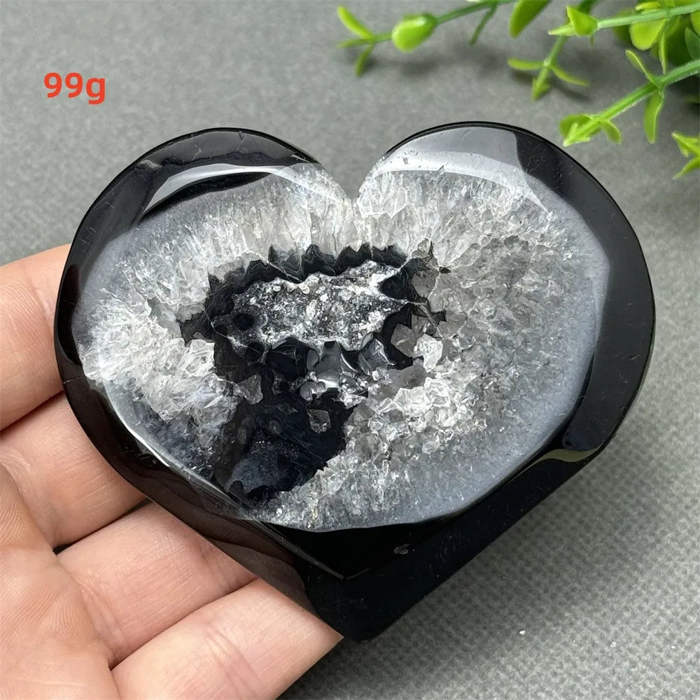 Black Agate Geode