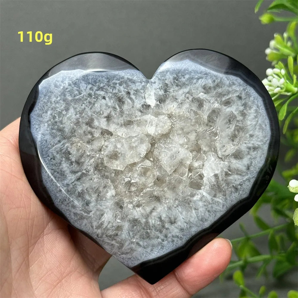 Black Agate Geode