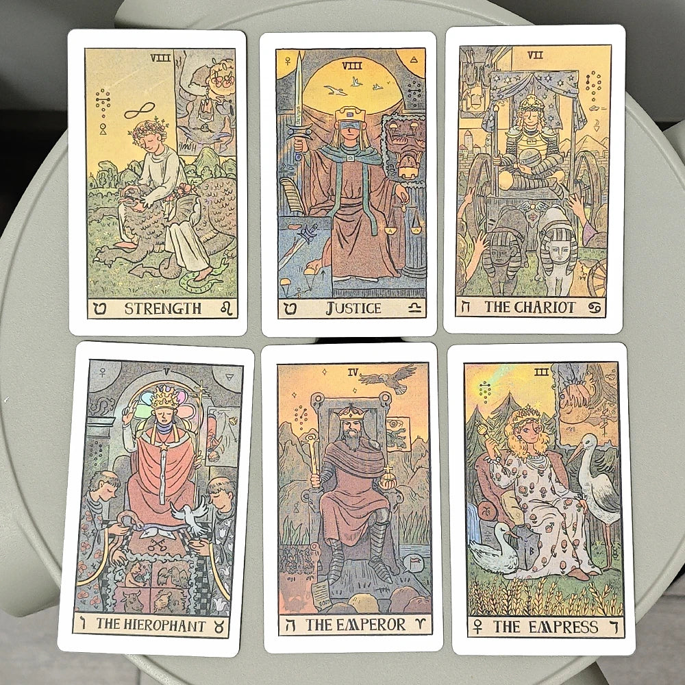 Akashic Eye Tarot 10.3*6cm 78 Pcs Tarot Deck