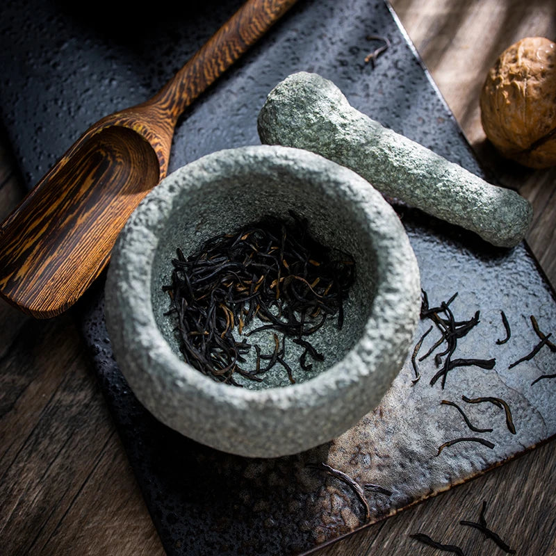 Stone Mortar and Pestle for Spices Herbs Mini 7cm