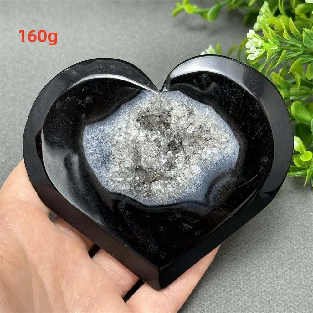 Black Agate Geode