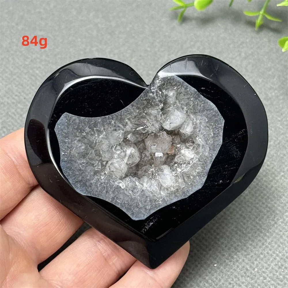 Black Agate Geode