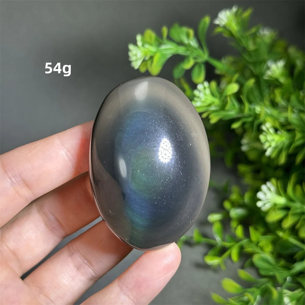 Rainbow Obsidian Palm Stone