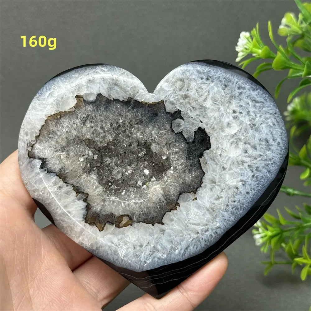 Black Agate Geode