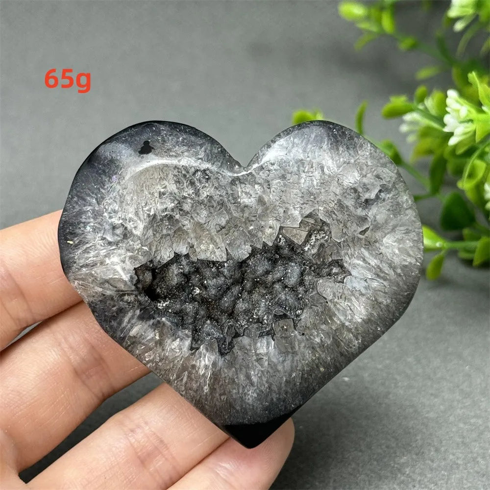 Black Agate Geode
