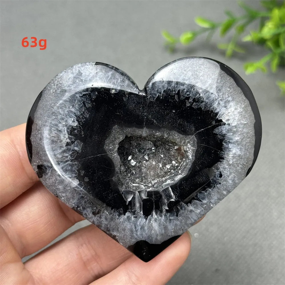 Black Agate Geode