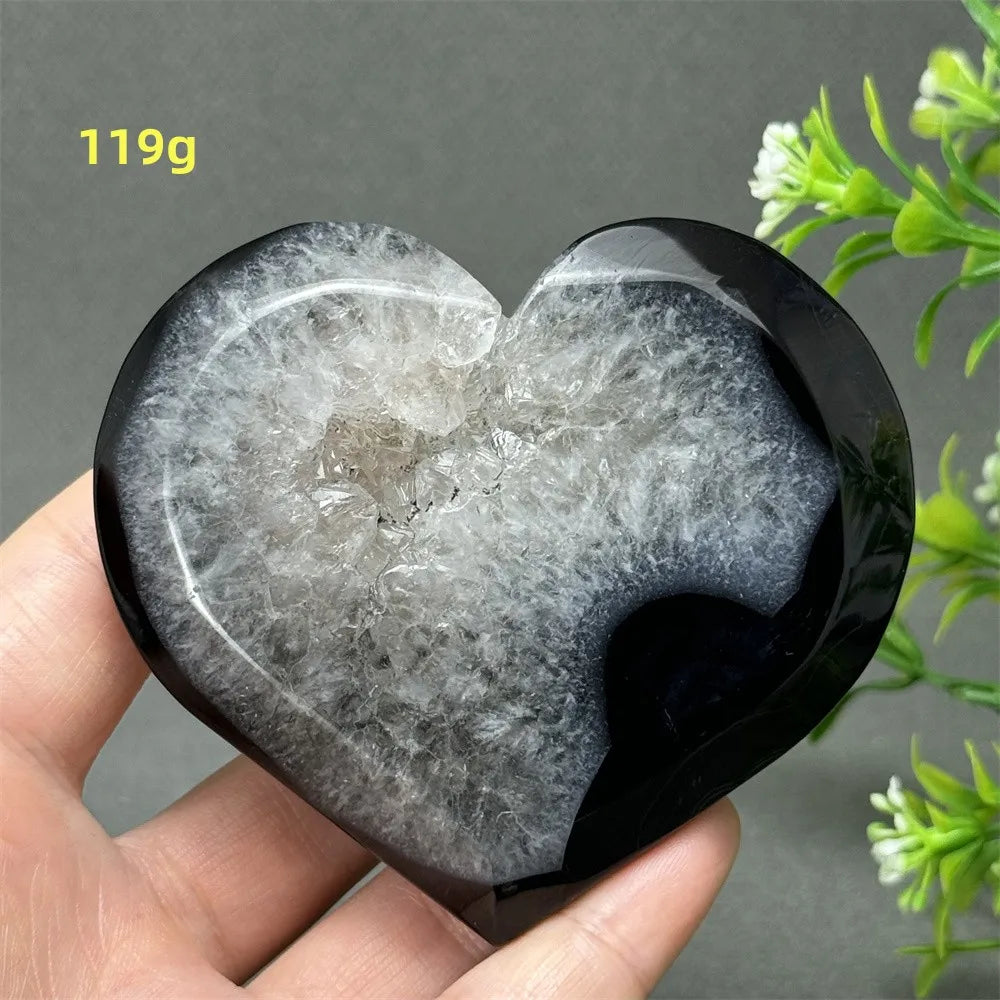 Black Agate Geode