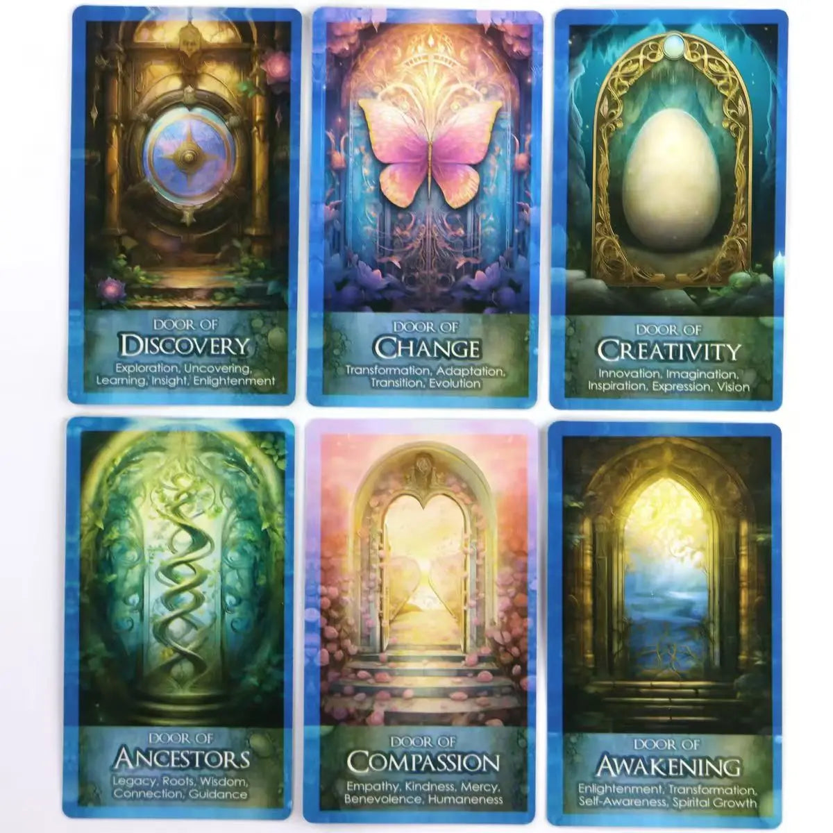Doors of Destiny Oracle Deck 32-Card Tarot-Inspired Oracle Set