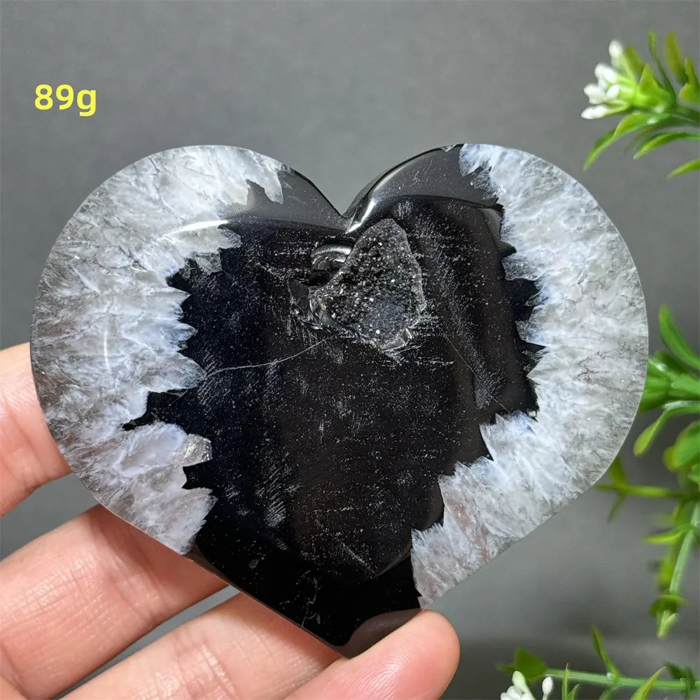 Black Agate Geode