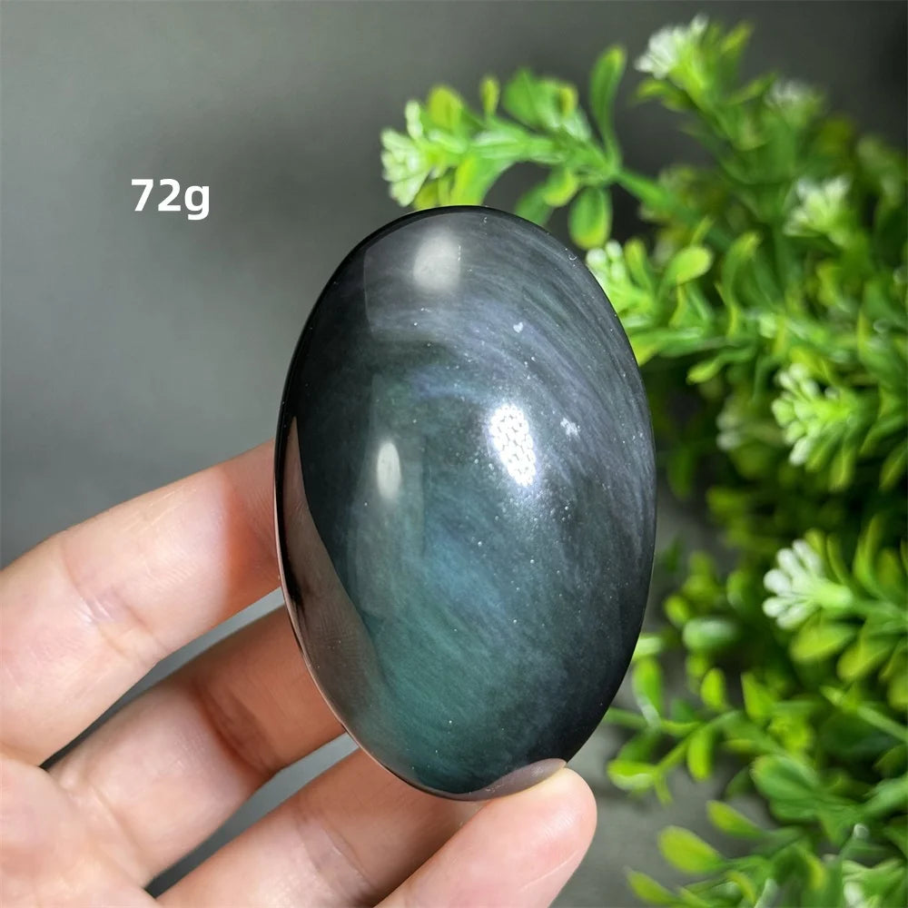 Rainbow Obsidian Palm Stone