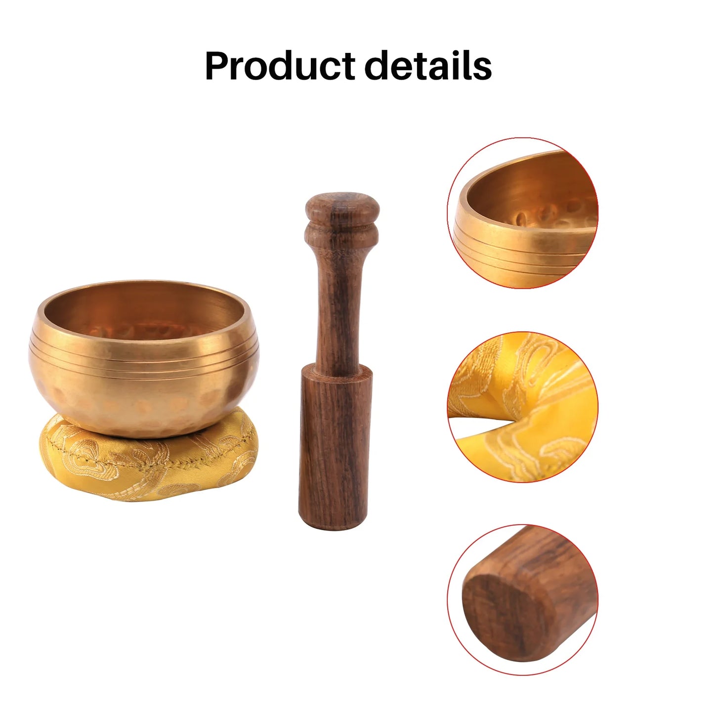 ABYM 3.2 Inch Tibetan Singing Bowl