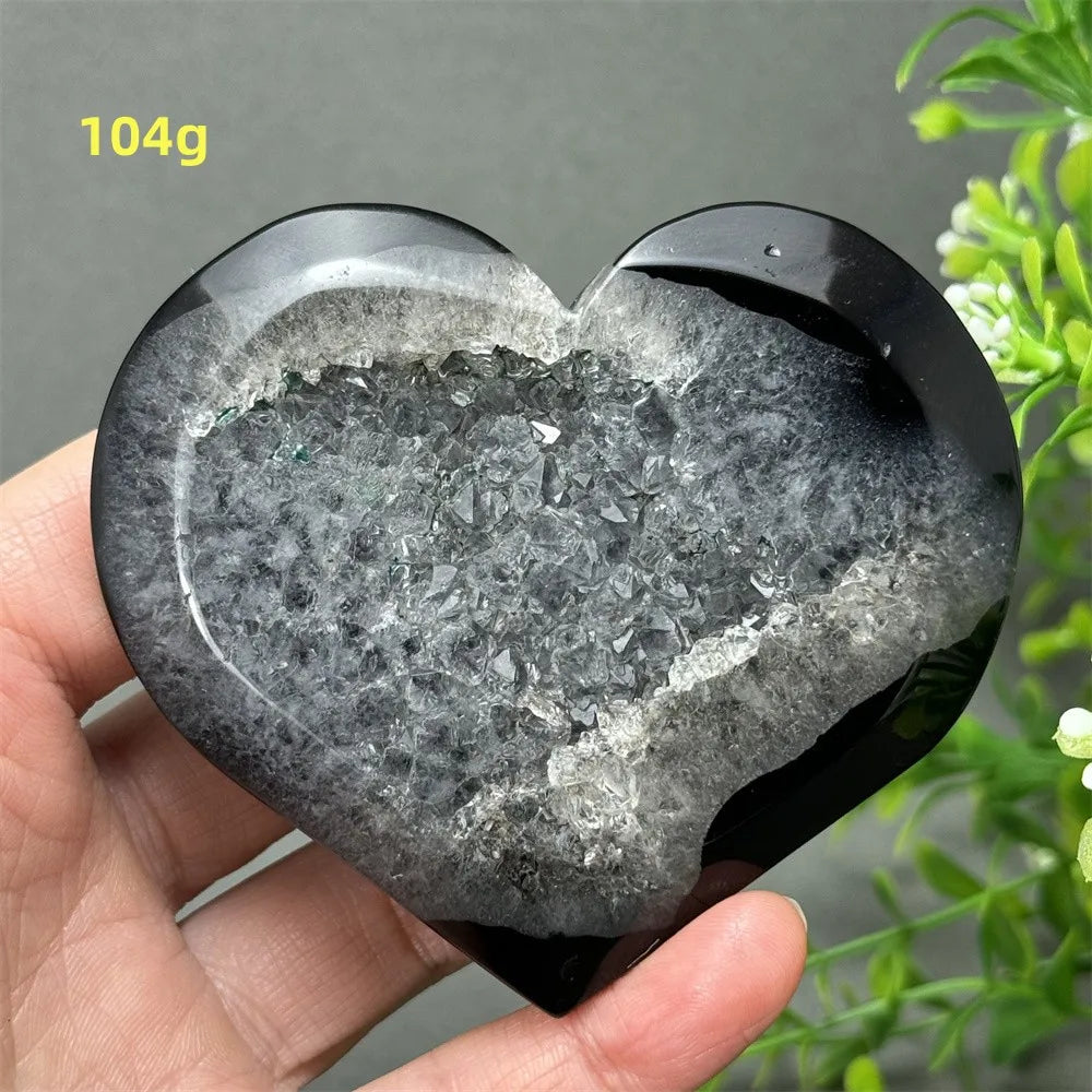 Black Agate Geode