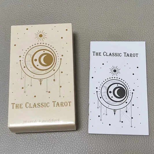 The Classic Tarot 78 Cards with Guidebook for Beginners