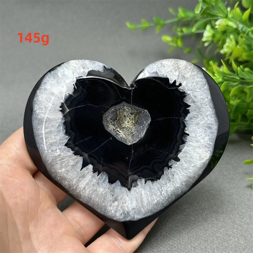 Black Agate Geode