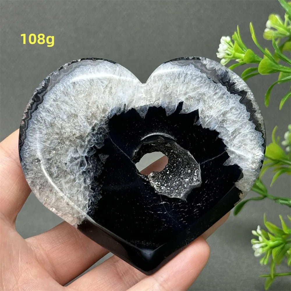 Black Agate Geode