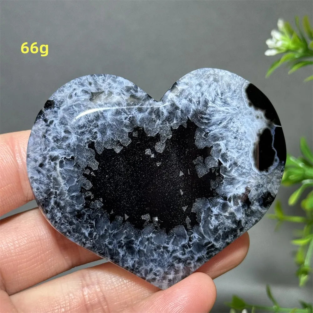 Black Agate Geode