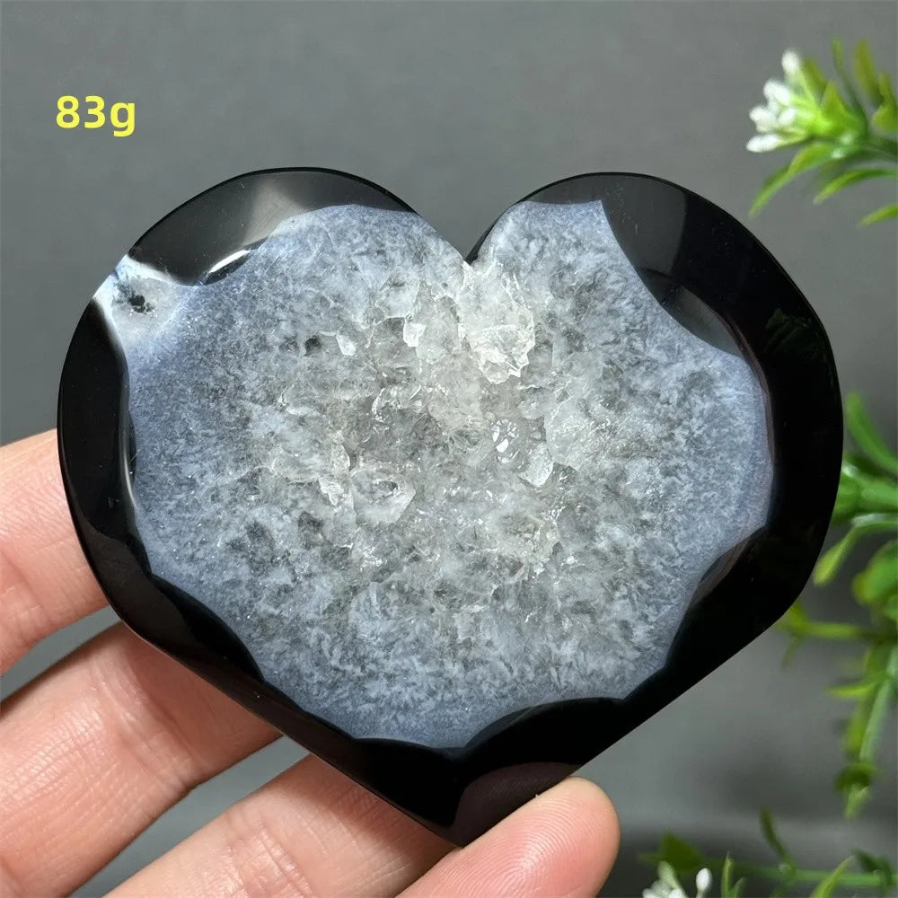 Black Agate Geode