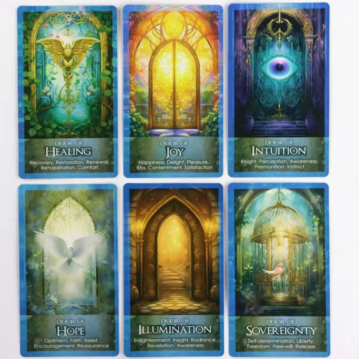 Doors of Destiny Oracle Deck 32-Card Tarot-Inspired Oracle Set