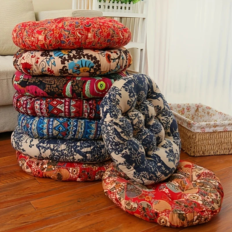 Patterned Meditation Pillow