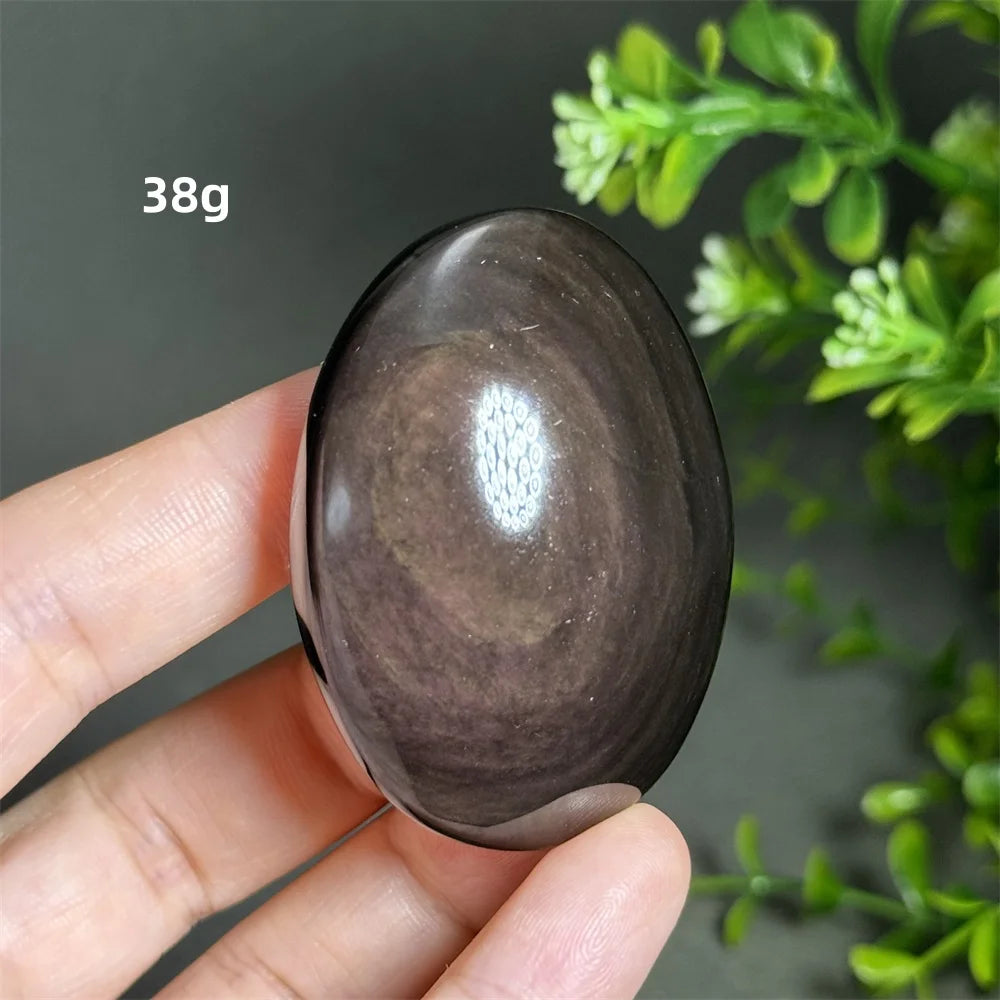 Rainbow Obsidian Palm Stone