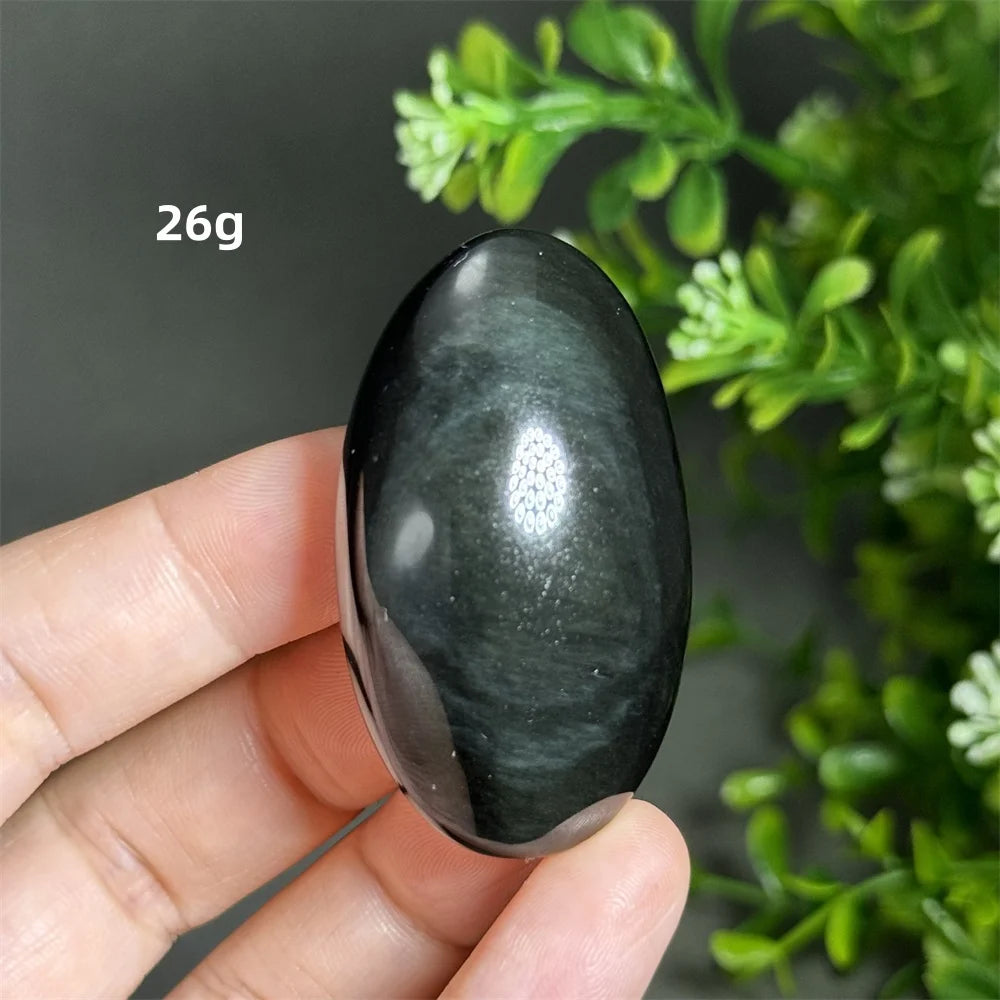 Rainbow Obsidian Palm Stone