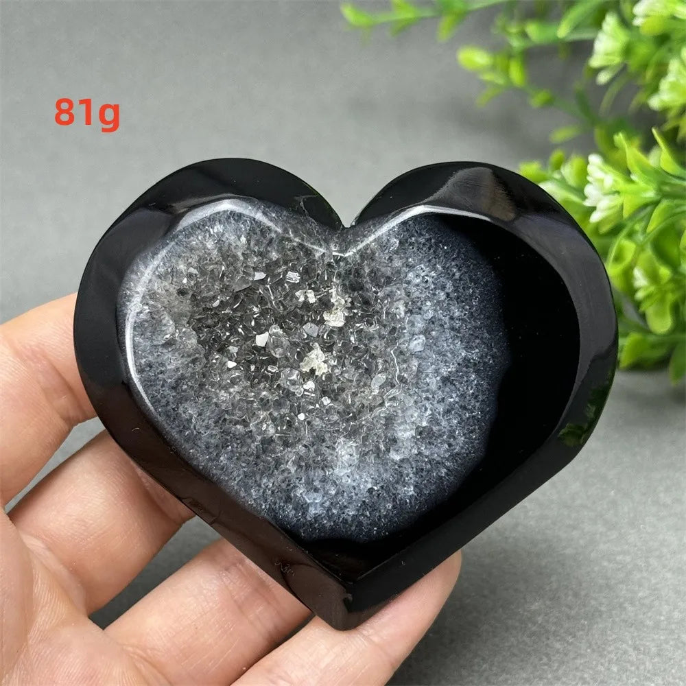 Black Agate Geode