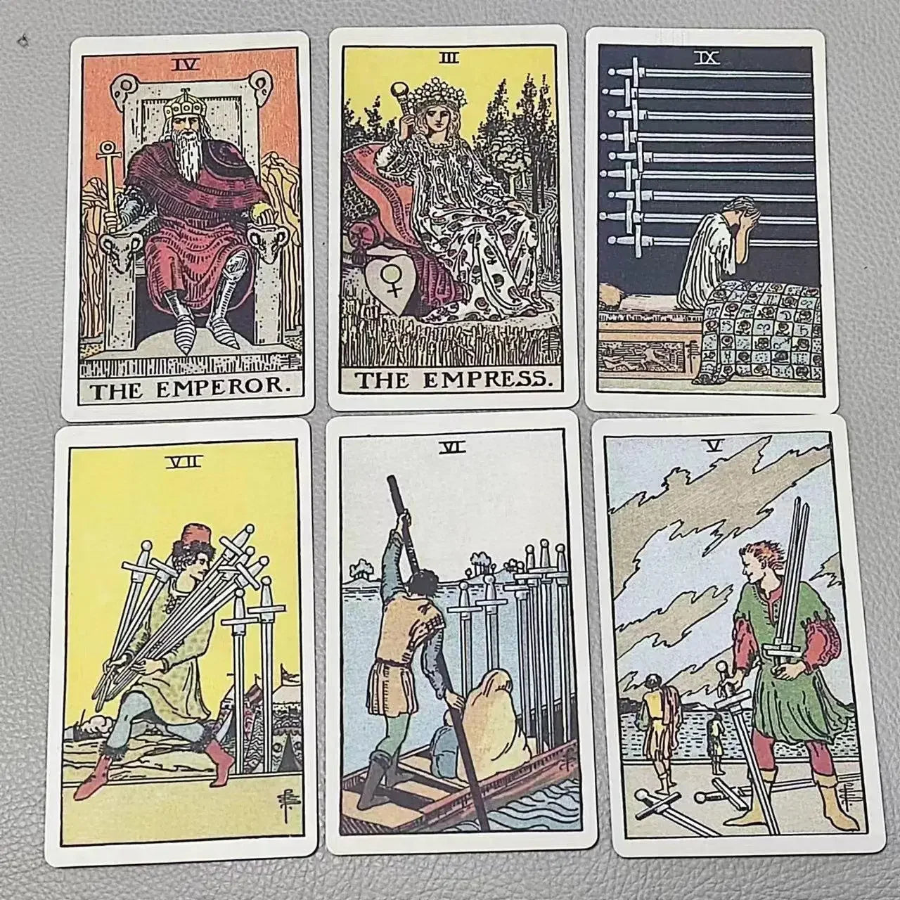 The Classic Tarot 78 Cards with Guidebook for Beginners
