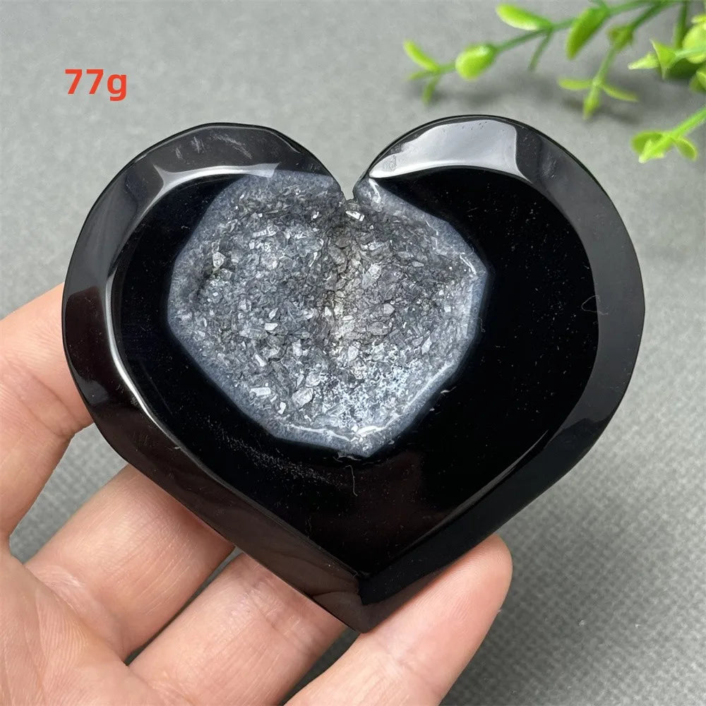 Black Agate Geode