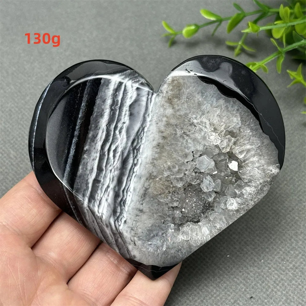 Black Agate Geode