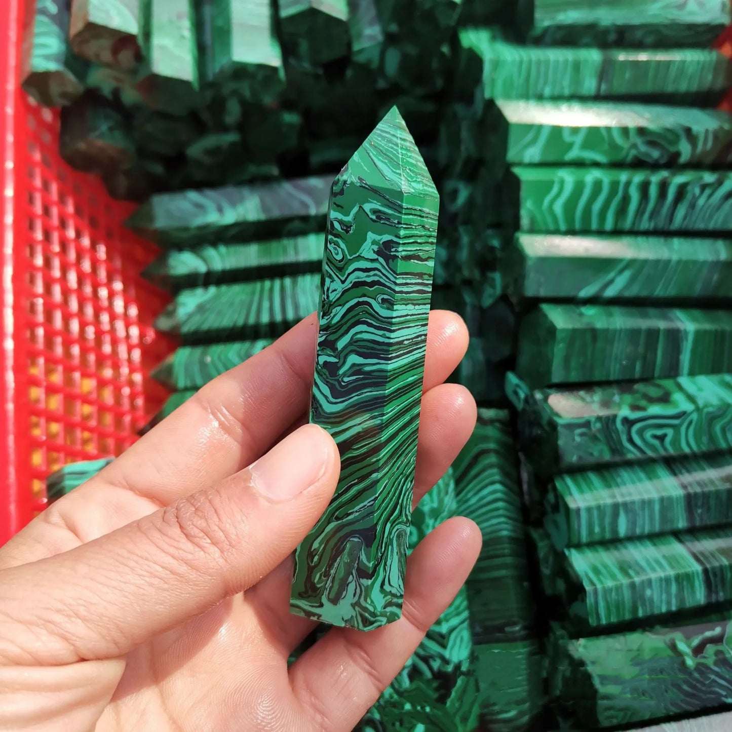7-9cm Malachite