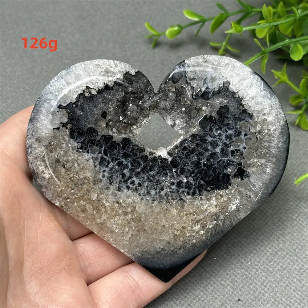 Black Agate Geode