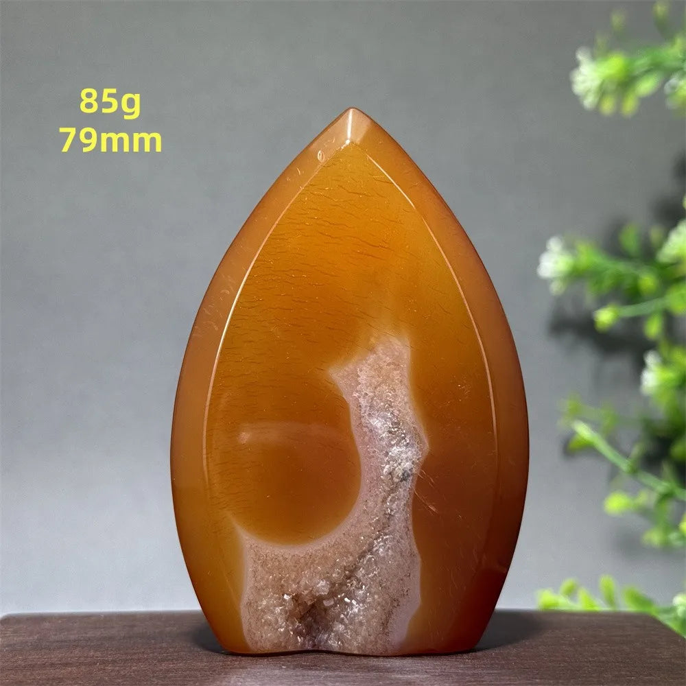 Red Aagate Geode Free-Form