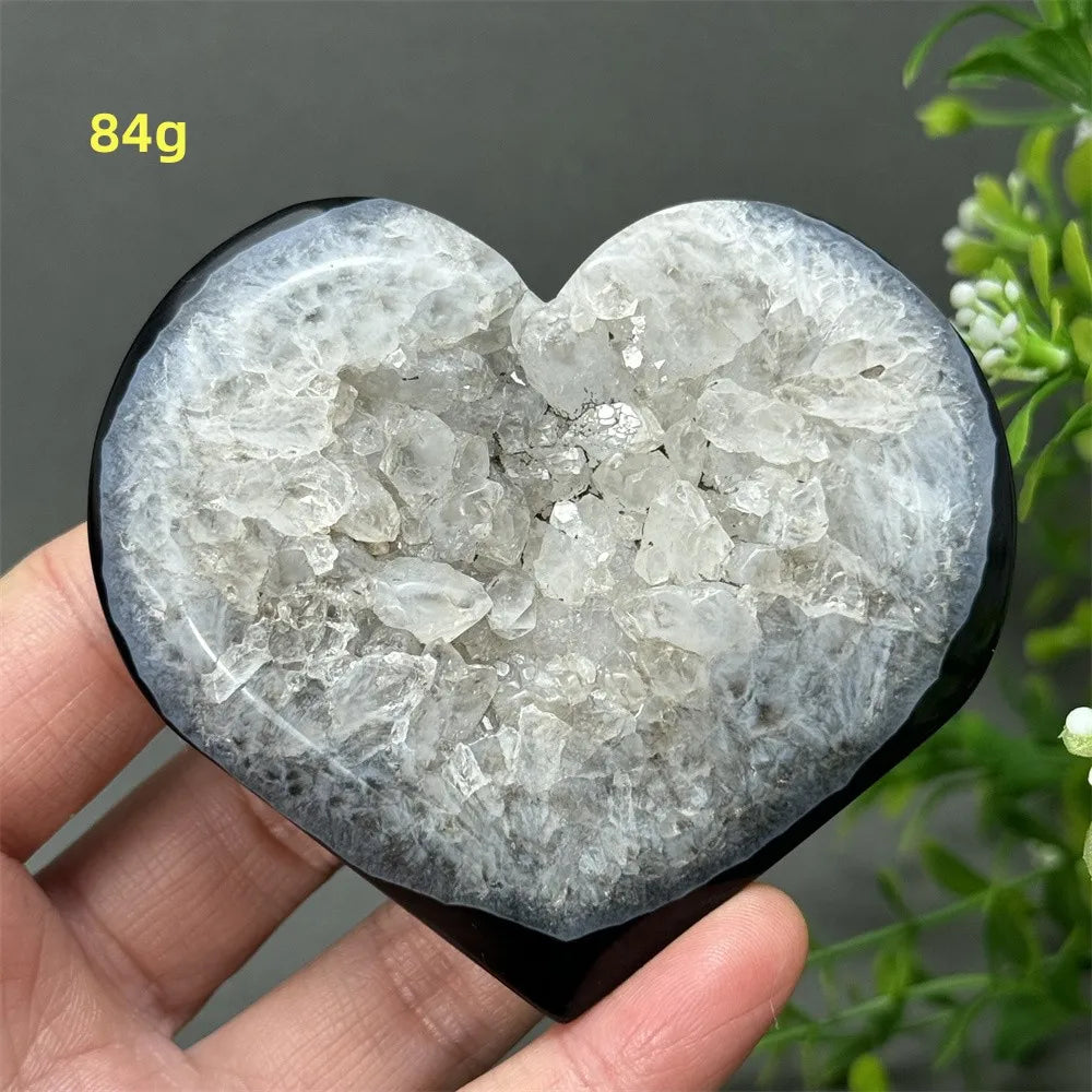 Black Agate Geode