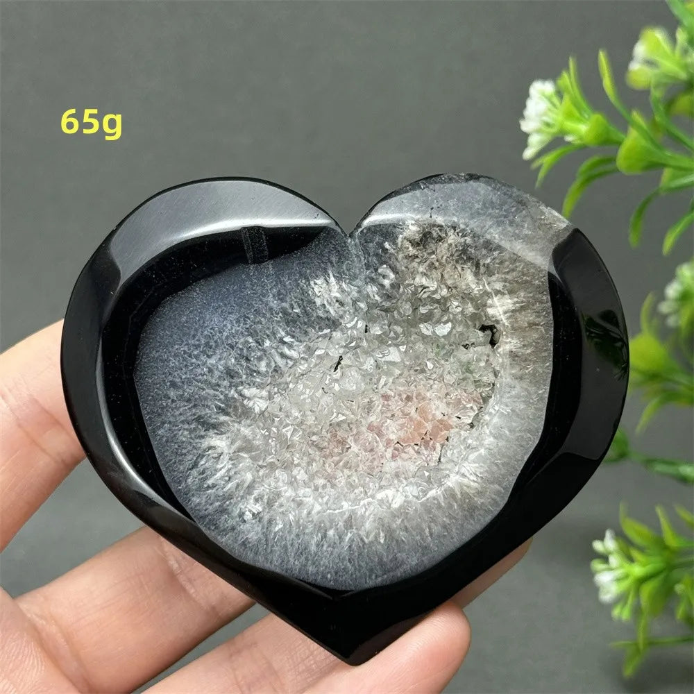 Black Agate Geode