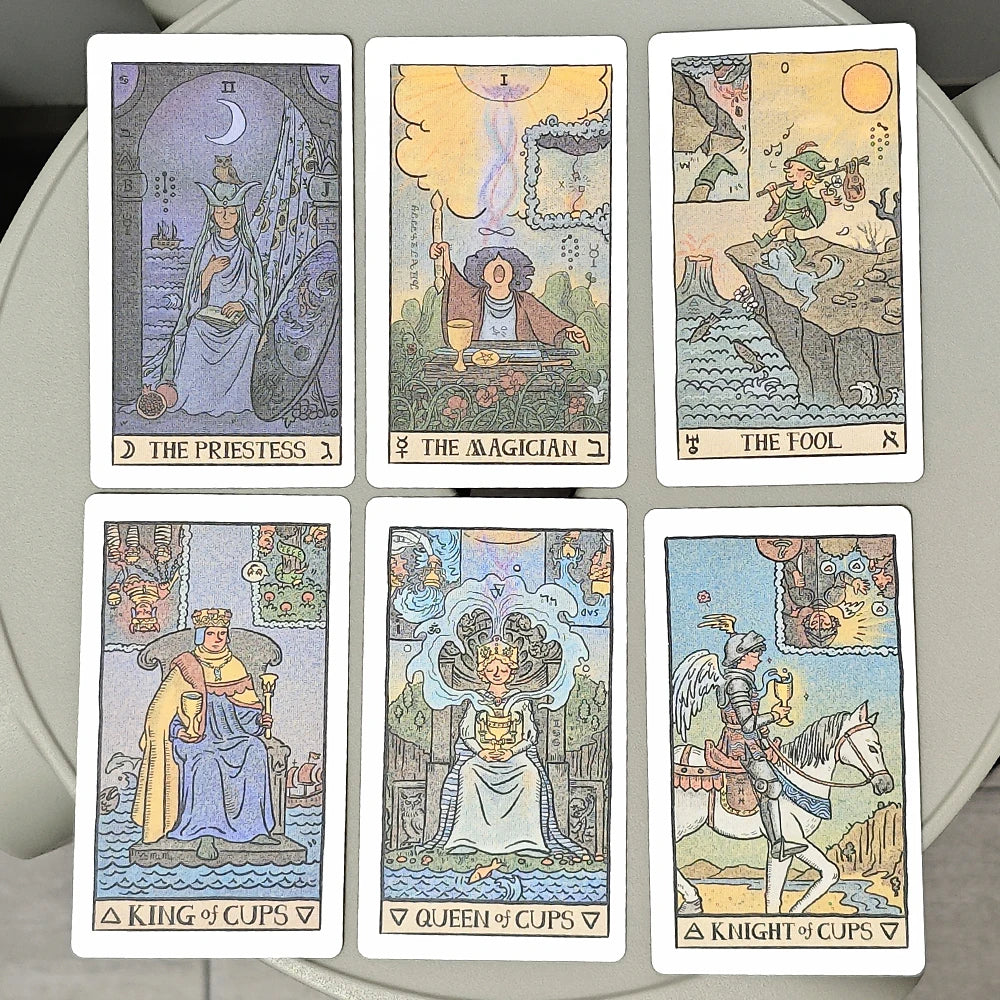 Akashic Eye Tarot 10.3*6cm 78 Pcs Tarot Deck