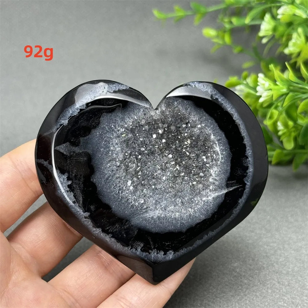 Black Agate Geode