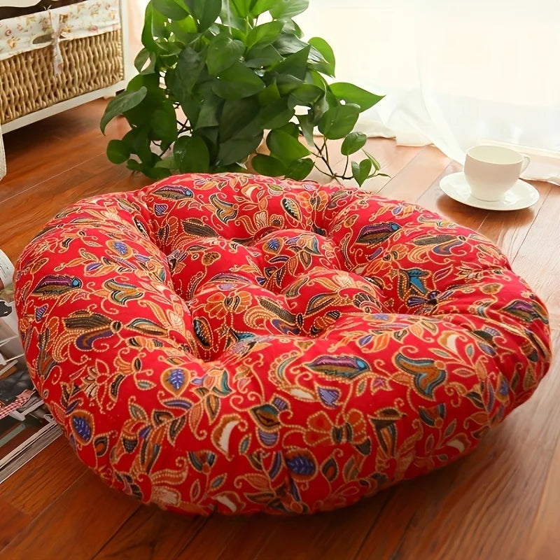Patterned Meditation Pillow