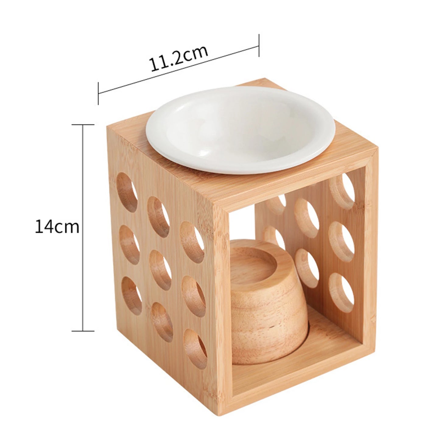 Ceramic Essential Oil Burner Modern Wax Melt Warmer
