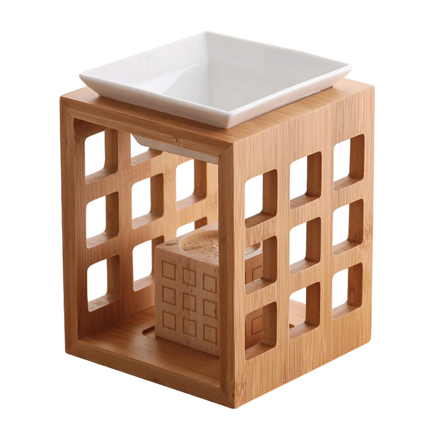 Ceramic Essential Oil Burner Modern Wax Melt Warmer