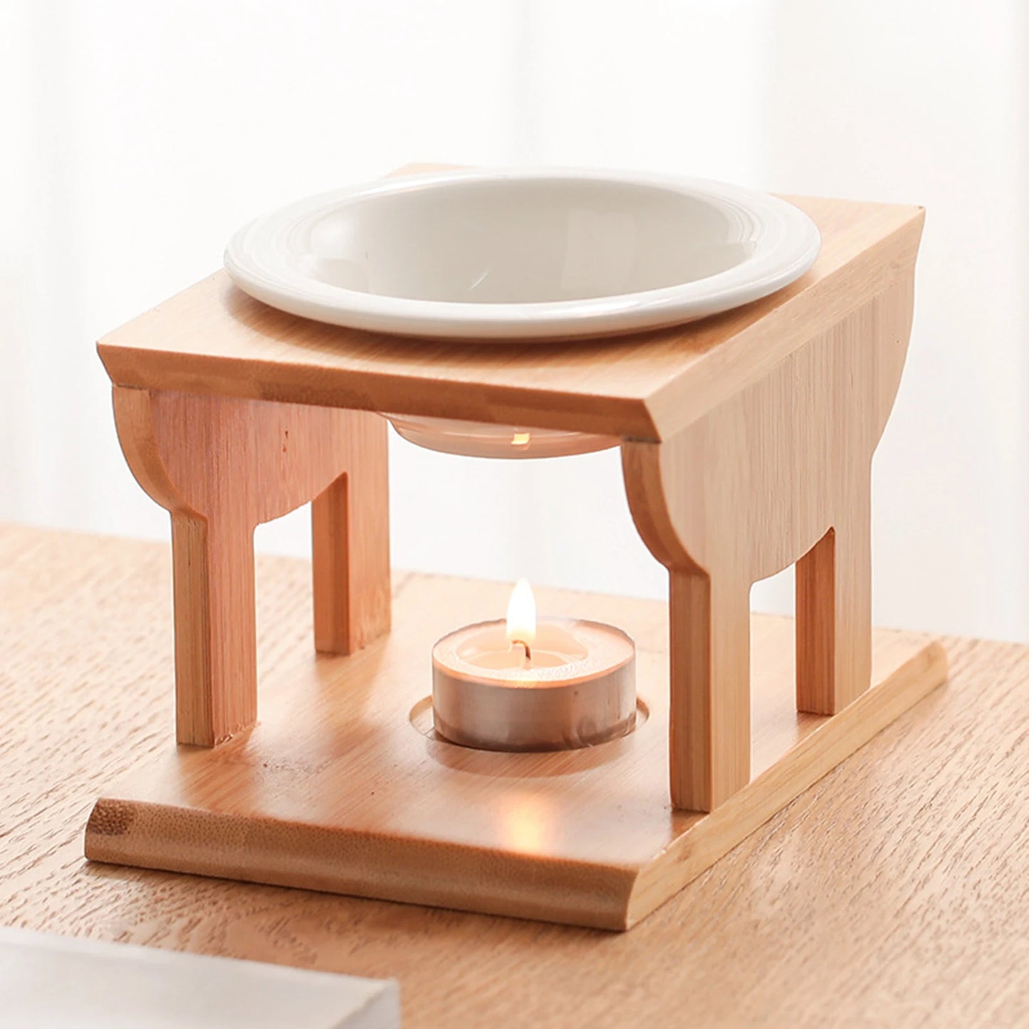 Ceramic Essential Oil Burner Modern Wax Melt Warmer